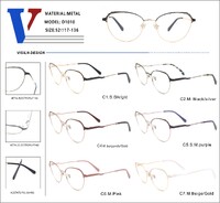 Metal nylor frame with spring hinges D1010-DA