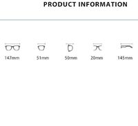 Очки пластиковые с защитой от синего света Blue Block FENQI F8076