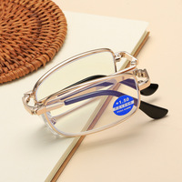 Metal eyeglasses for reading KY9013 Blue ray cut, diopters from +1.00 to +4.00, PD62-64