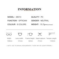 Очки пластиковые женские с защитой от синего света 28013-PN