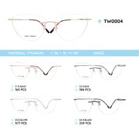 Titanium frames rimless TW0004