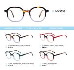 Acetate plastic frames for kids WK3036