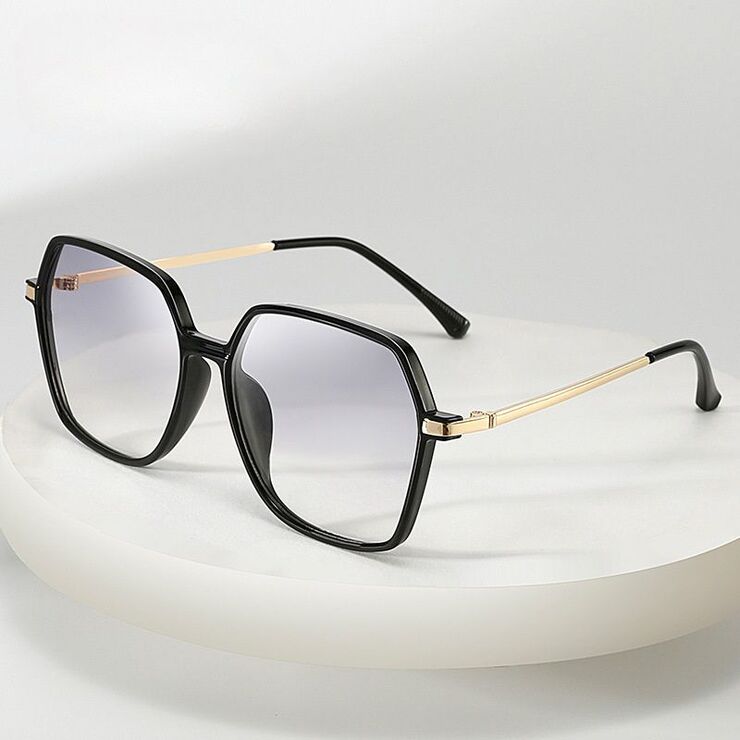 Plastic TR90 sunglasses with UV400 protection 9724-2-GT