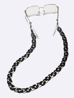 Нескользящая металлическая цепочка для очков с полыми листьями GB109