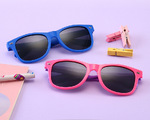 Polarized silicone sunglasses with UV400 protection for kids T11010