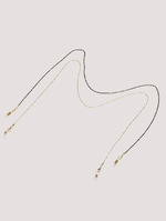 Colorful glasses chain set of two-piece golden and silver GM045