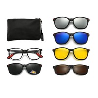 El Dorado frames with polarized sunshades set (clip-on) on magnet 2316A (5 pieces) 