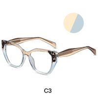 TR90 plastic frame or glasses with blue light protection, with spring hinges FA87201