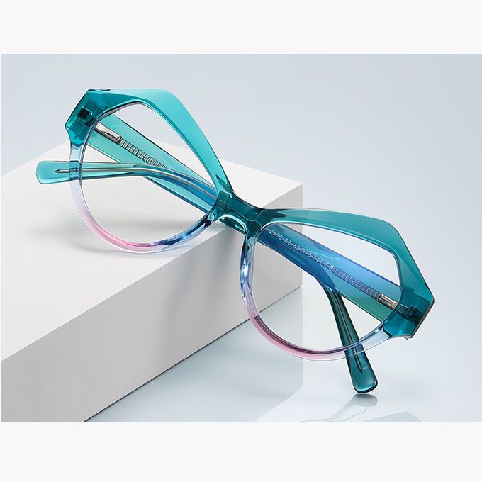 Plastic TR90 frames for glasses with Blue Ray Cut protection and flex hinges FOCUS FCS2159