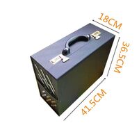 Mobile box (suitcase, trunk, organizer, display case) on wheels for frames and glasses for 48 slots JS-C188