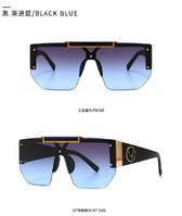 Солнцезащитные очки Elit цельные в стиле ретро 6961