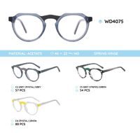 Plastic frames for glasses acetate material WD4075