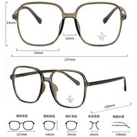 Оправа пластиковая из материала TR90 с линзами Blue Ray Cut MAMO M3717