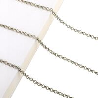 Металлическая нескользящая цепочка бронзового цвета, для очков и масок GL381