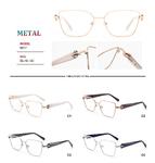 Metal frames for glasses with spring hinges Big City RD9017