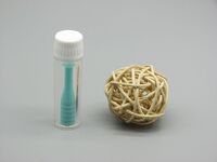 Silicone suction cup for removing hard contact lenses 20080