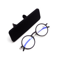 Plastic reading pince-nez glasses with case mobile phone mount 6013-支架, diopters from +1.00 to +3.50, RMC=62-64