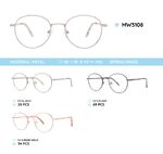 Metal women's frame for glasses MW3108