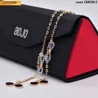 Цепочка для очков металлическая CM039-2 链条