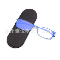 Очки пластиковые для чтения с футляром 6012-皮套, диоптрии от +1.00 до +3.50, РМЦ=62-64