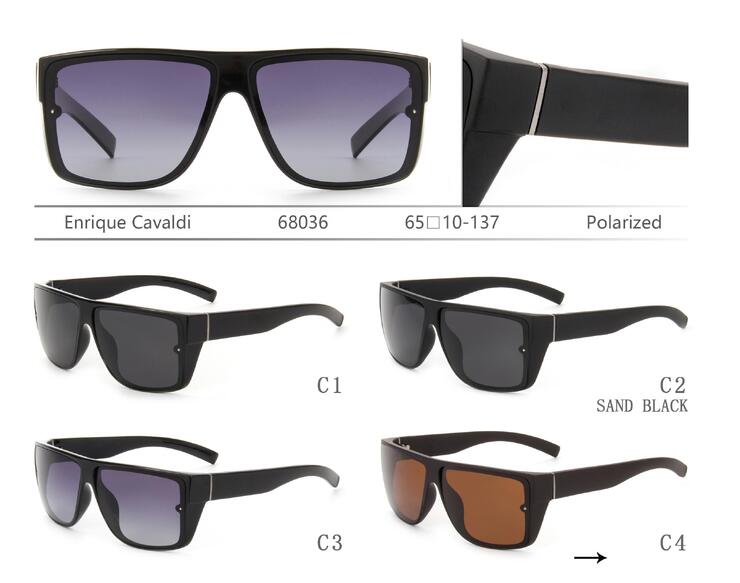 Polarized plastic sunglasses Enrique Cavaldi EC68036