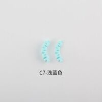 Шарнир для крепления заушника в оправе эластичный детский, длина 26 мм