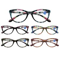 Plastic reading glasses Y8082 with Blue ray cut protection, diopters from +1.00 to +4.00, RMC=62-64