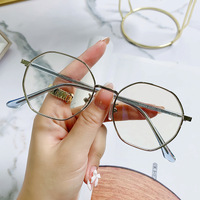 Металлические очки с защитой от синего света Blue Block F22803