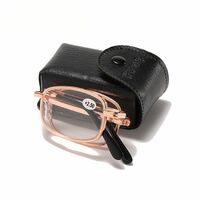 Metal eyeglasses for reading J138 Blue ray cut, diopters from +1.00 to +4.00, PD62-64