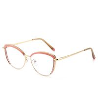 Combined frame glasses with blue light and UV protection 9750-GT