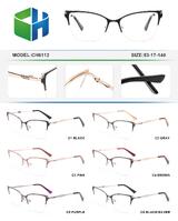 Оправа металлическая полуободковая с флексом CH6112-DA