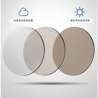 Photochromic glasses with blue light and UV protection 9664-GT