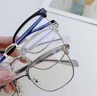 Hybrid metal + TR90 frame with Blue Block coating SANTA S1639