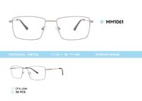 Metal men's frame for glasses MM1061