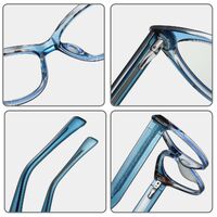 TR90 plastic frame or glasses with blue light protection, with spring hinges FA87308