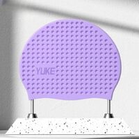Silicone waterproof swimming cap for adults SC900-YU