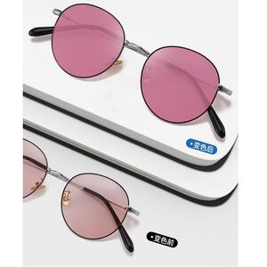 Photochromic glasses with blue light and UV protection 9611-GT