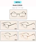 Metal eyeglasses frame for men with spring hinges Tettys Ageless 520030 (item in stock)