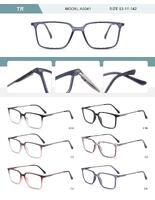 Plastic TR90 frame for men with spring hinges A5041-DA