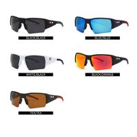 Пластиковые мужские полуободковые солнцезащитные очки Elit 2241-EL