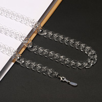 Acrylic eyeglasses chain GB095