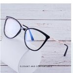 TR90 plastic frame or glasses with blue light protection, with spring hinges FA87073