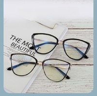 TR90 plastic frame or glasses with blue light protection, with spring hinges FA87074