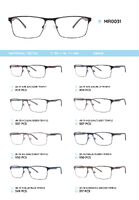 Металлическая оправа с дужками из материала TR-90 MR0031