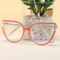 Plastic frame with anti-blue light protection lenses, with spring hinges Elit 5729-EL