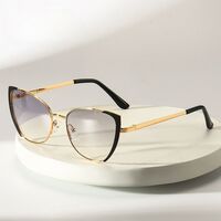 Metal sunglasses with UV400 protection 9738-2-GT