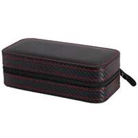 Watch case HSB3-1, brown/black-red