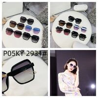 Polarized metal + TR90 sunglasses P05KY 2931