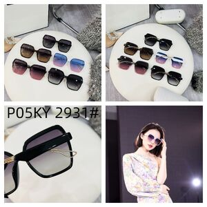 Polarized metal + TR90 sunglasses P05KY 2931