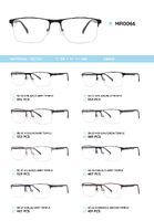 Металлическая оправа с дужками из материала TR-90 MR0066